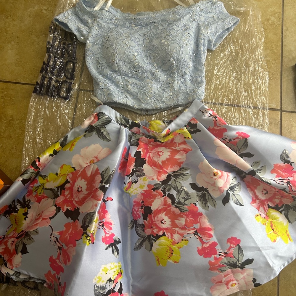 2 piece skirt set